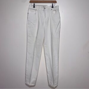 Gloria Vanderbilt Women's Stretch Denim Jean White Size 8